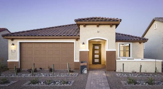 New construction Single-Family house 26448 W Kimberly Way, Buckeye, AZ 85396 Sanctuary- photo 0