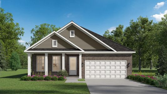 New construction Single-Family house 9911 Delphinium, Cordova, TN 38018 plan Spencer - image