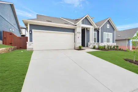 New construction Single-Family house 297 Flowering Senna Dr, Buda, TX 78610 plan The Carrington - image