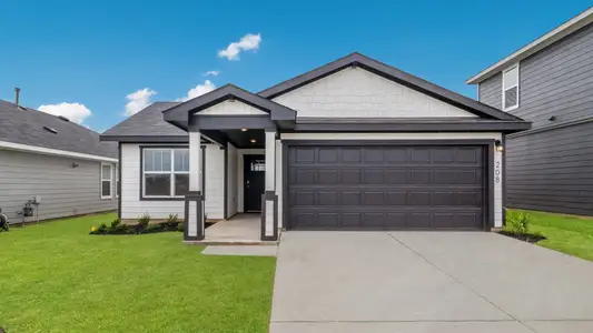 New construction Single-Family house 216 Puerto Plata Ave, Bastrop, TX 78602 plan The Baxtor - image