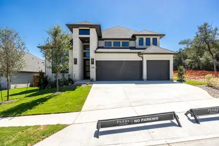 New construction Single-Family house 2505 Mighty Counselor Ln, Georgetown, TX 78628 plan 3203W - image