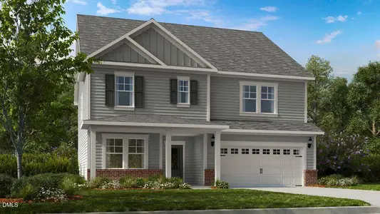 New construction Single-Family house 105 Magma Ln, Holly Springs, NC 27540 plan Hamilton - image