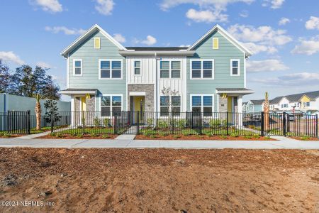 New construction Townhouse house 11106 Pangea Court, Jacksonville, FL 32256 The Elsworth- photo 0