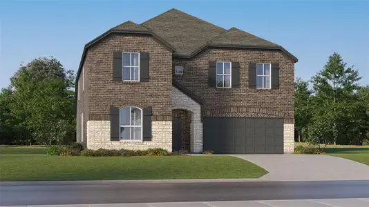 New construction Single-Family house 1112 Blue Spring Dr, Anna, TX 75409 plan Morrison - image