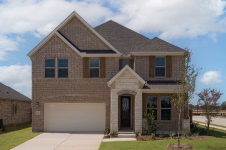 New construction Single-Family house 8721 Kentucky Derby St, Aubrey, TX 76227 plan Laredo - image
