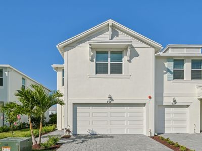 New construction Single-Family house 575 Salisbury Cir, Fort Pierce, FL 34982 plan Sandpiper End - image