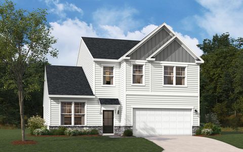 New construction Single-Family house 412 Pointsett Bridge Wy, Greenville, SC 29607 plan The Hollins - image