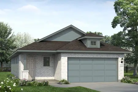 New construction Single-Family house 152 Beaver Path, San Antonio, TX 78245 plan Hunters Ranch 1533 - image 1