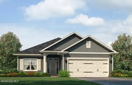 New construction Single-Family house 119 White Bark Ave, Rocky Mount, NC 27804 plan 1830 - image