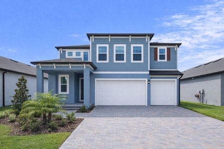 New construction Single-Family house 10098 Eaglecreek Lp, Land O' Lakes, FL 34638 plan McGinnis - image