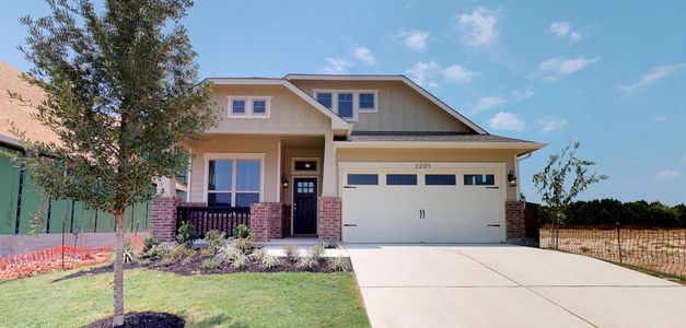 New construction Single-Family house 961 Oak Chase Way, Unit 35, Leander, TX 78641 - photo 0