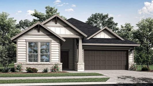 New construction Single-Family house 21802 Yellow Sunset Ln, Cypress, TX 77433 plan Caprock - image