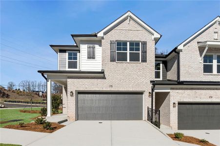 New construction Townhouse house 175 Redbud Rd, Canton, GA 30114 - image
