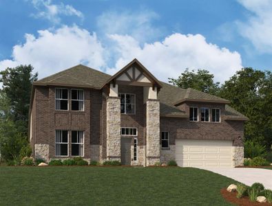 New construction Single-Family house 2006 Fossil Ridge Drive, Richmond, TX 77469 Ashlyn Homeplan- photo 0