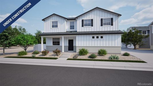 New construction Single-Family house 10177 Scranton, Commerce City, CO 80022 plan Selma  - image