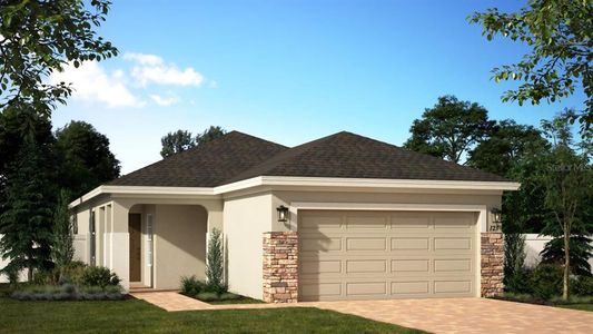 New construction Single-Family house 1369 Sawgrass Hammock Ln, Davenport, FL 33837 plan Delray - image