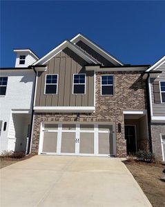 New construction Townhouse house 5278 Fox Den Rd, Oakwood, GA 30566 - image