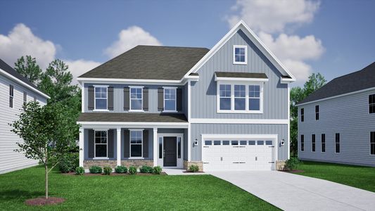 New construction Single-Family house 4210 Sweet Ivy Lndg, Durham, NC 27703 plan Webster II - image
