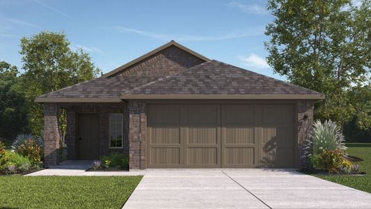New construction Single-Family house 158 Davis Ln, Newark, TX 76071 plan Amber - image