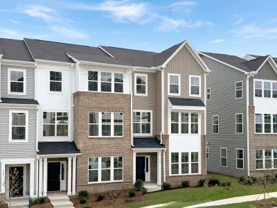 New construction Townhouse house 375 Chesapeake Commons St, Garner, NC 27529 plan Waterlily - image