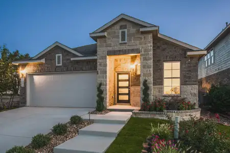 New construction Single-Family house 9302 Pioneer Jct, Buda, TX 78610 plan Powell - image
