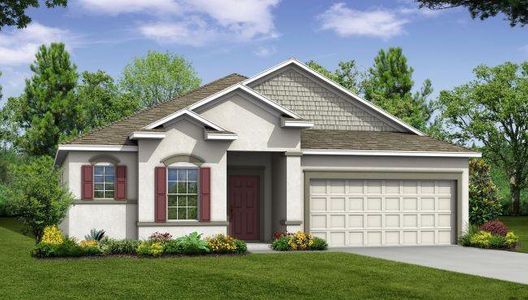 New construction Single-Family house 12657 Sw Forli Way, Port Saint Lucie, FL 34987 The Drexel- photo 0