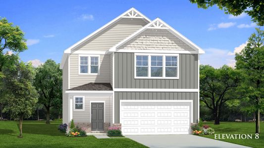 New construction Single-Family house 45 Geranium Ln, Covington, GA 30016 plan Zoey II - image