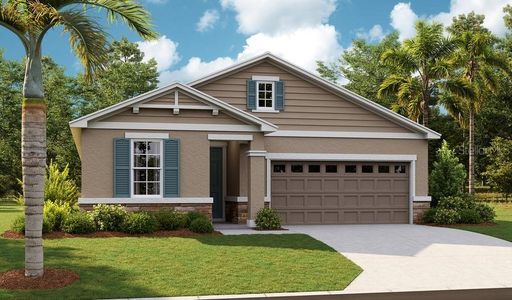 New construction Single-Family house 1419 August Gray Dr, Kissimmee, FL 34744 Emerald- photo 0