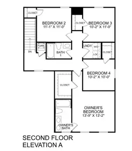 New construction Single-Family house 107 Irish Vine Walk, Woodruff, SC 29388 plan Iris - image