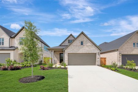 New construction Single-Family house 27222 Scarlet Paint Brush Dr, Hockley, TX 77447 plan The Creedmont - image