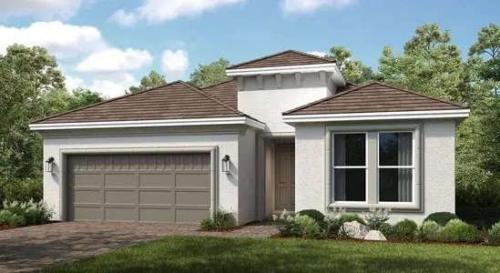 New construction Single-Family house 13429 Sw Alejandro Ct, Port St. Lucie, FL 34987 plan Azzurro - image