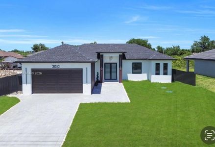 New construction Single-Family house 3010 13Th St Sw, Lehigh Acres, FL 33976 - image