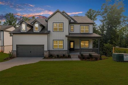 New construction Single-Family house 8610 Standing Stone, Ball Ground, GA 30107 plan The Carden - image 2