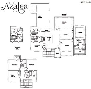 New construction Single-Family house 5281 Bold Springs Rd, Dacula, GA 30019 plan Azalea - image 2