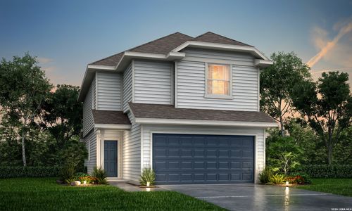 New construction Single-Family house 10107 Bixbite Trl, San Antonio, TX 78245 plan The Rockhampton - image