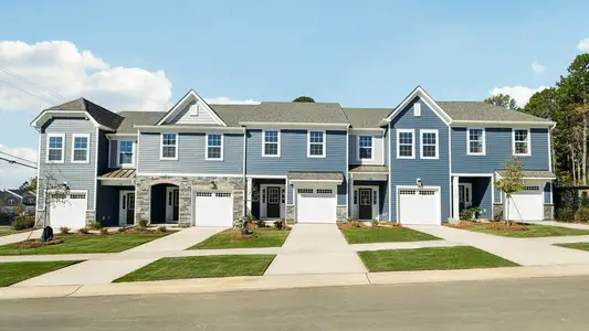 New construction Townhouse house 7629 Ethora Wy, Charlotte, NC 28216 plan Litchfield - image
