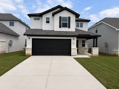 New construction Single-Family house 8220 Smithers Ave, San Antonio, TX 78252 plan Coolidge - image
