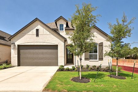 New construction Single-Family house 1417 Purple Petunia Ln, Georgetown, TX 78628 plan Davenport - image