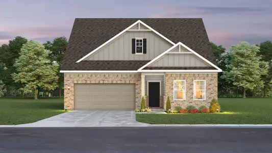 New construction Single-Family house 305 Charlie Pl, White House, TN 37188 plan The Aurora - image
