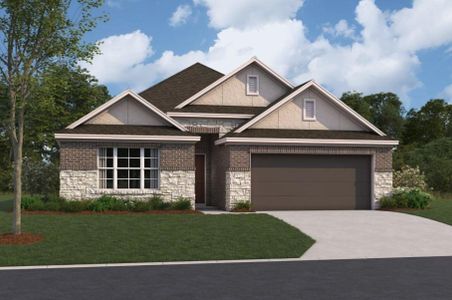 New construction Single-Family house 22519 Pagoda Dogwood Branch Dr, New Caney, TX 77357 plan Pizarro - image