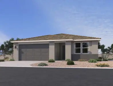 New construction Single-Family house 6677 E Fiddleneck Wy, San Tan Valley, AZ 85143 plan Lavender - image