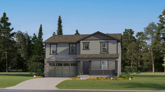 New construction Single-Family house 3306 E 152Nd Cir, Thornton, CO 80602 plan Haven - image