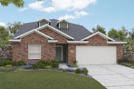 New construction Single-Family house 216 Hazy View Rd, San Marcos, TX 78666 plan Meyerson - image