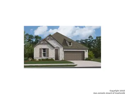 New construction Single-Family house 282 Laurel Hike, San Antonio, TX 78253 plan Guadalupe - image