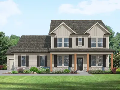 New construction Single-Family house 28 Tomahawk Trl, Good Hope, GA 30641 plan The Lakehurst - image