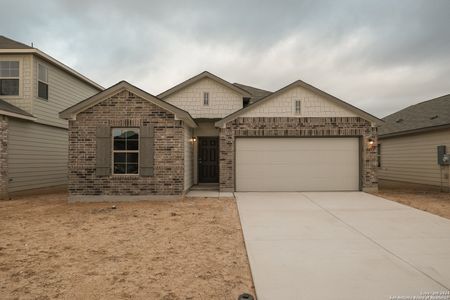 New construction Single-Family house 8433 Roadrunner Passage, San Antonio, TX 78222 Kendall- photo 0