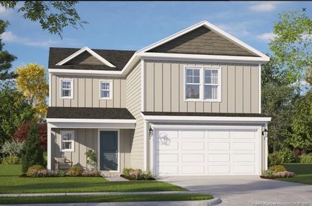 New construction Single-Family house 127 Ambrosia Wy, Bunnlevel, NC 28323 - image