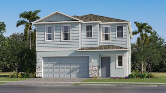 New construction Single-Family house Palm Bay, FL 32909 plan Edison II - image