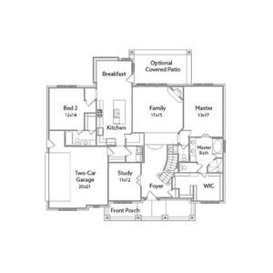 New construction Single-Family house 12607 Damuth Ct, Magnolia, TX 77354 plan Sabine - image 3