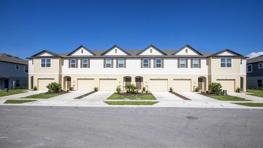 New construction Townhouse house 3595 Summit View Way, Lakeland, FL 33803 The St. Augustine- photo 0